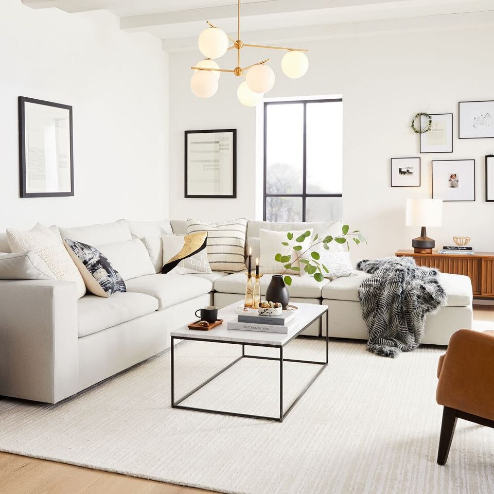 Harmony Modular 4Piece Sectional west elm United Kingdom